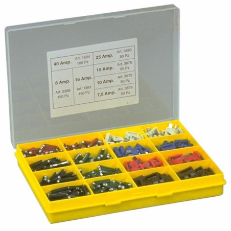 Assortimento fusibili bilama e siluro