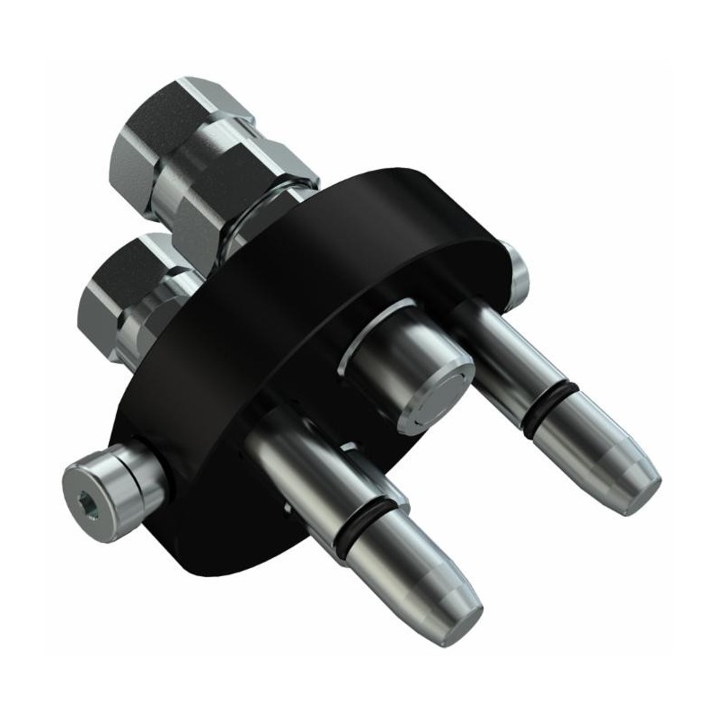 Piastra multiconnessione parte mobile da 3/8" filetto 1/2â€ 2 linee Faster