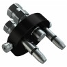 Piastra multiconnessione parte mobile da 3/8" filetto 1/2â€ 2 linee Faster
