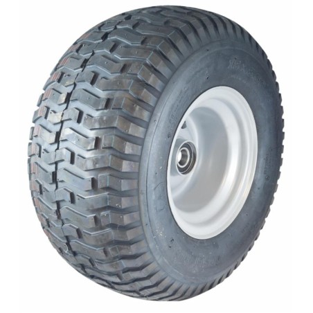 Ruota pneumatica rigata 18x8,50/8" con cuscinetti 4 PR