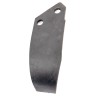Zappa dx 170x88mm con foro 12,5mm