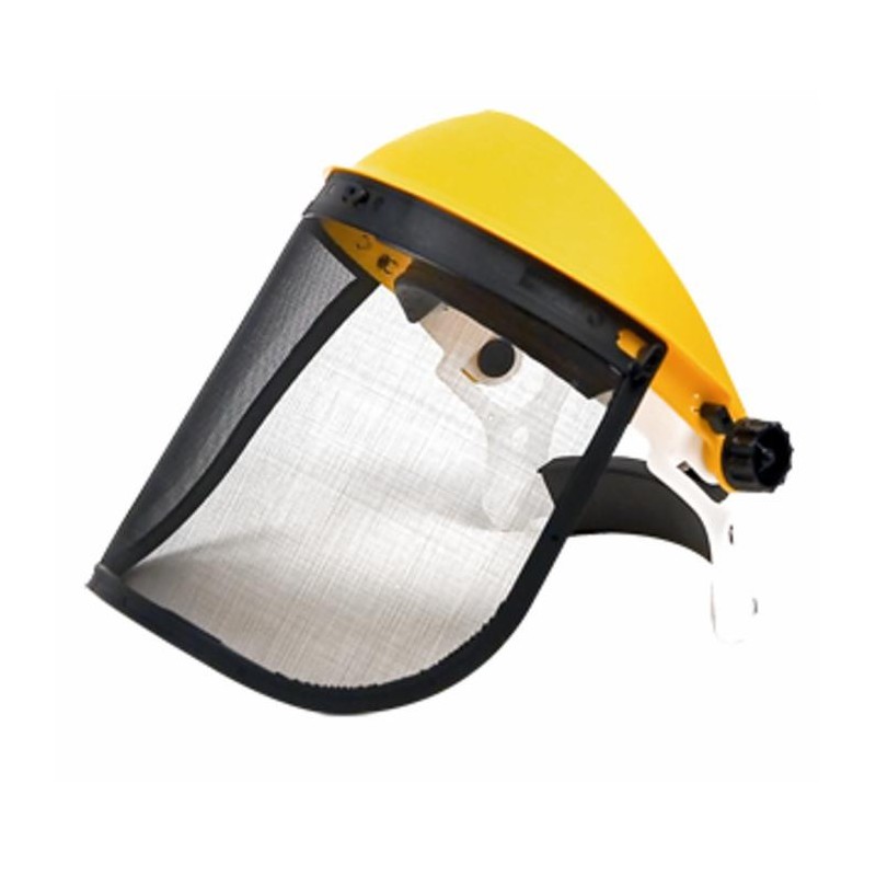 Visiera professionale protettiva dimensioni 30x20cm con fermatesta regolabile certificata CE