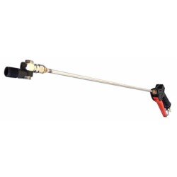 Lancia a leva completa con getto snodato