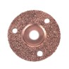 Disco abrasivo per cura zoccoli a 3 tagli - 115