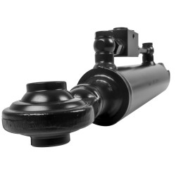 Terzo punto idraulico per trattore III cat. alesaggio 63mm Ã˜ stelo 35mm lunghezza  520-730mm con snodo posteriore 90Â°
