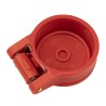 Tappo di protezione automatico rosso per innesto femmina M1/2"