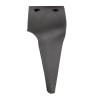 Dente per erpice lunghezza 300mm larghezza 100mm