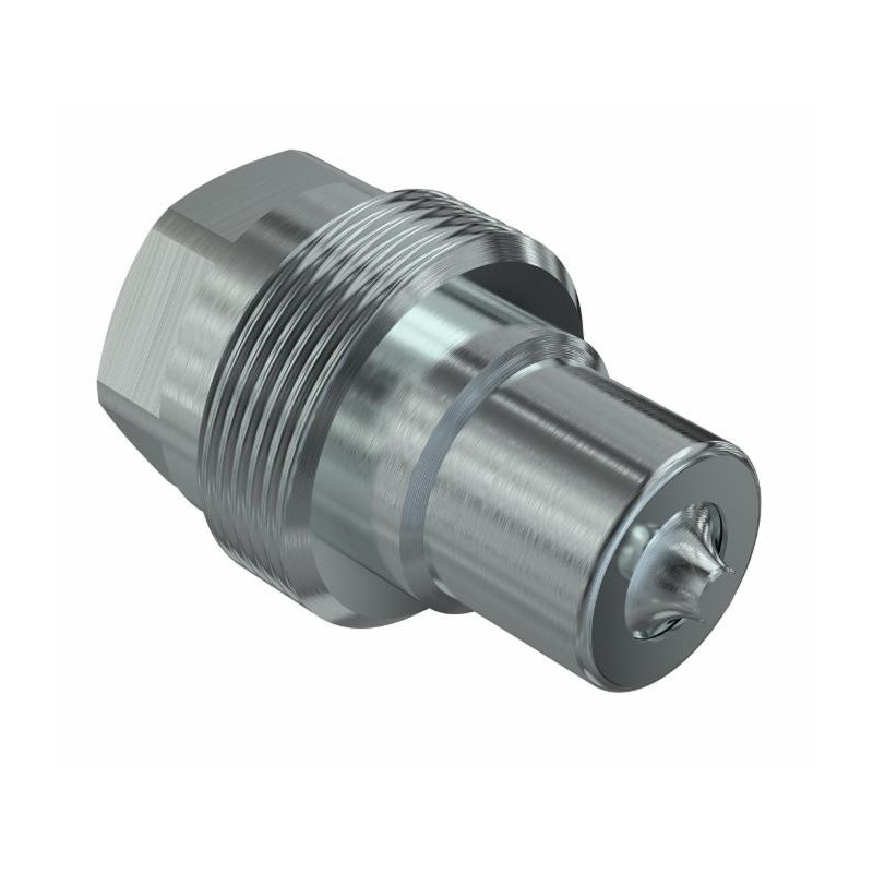 Innesti rapidi a vite con ghiera a doppia funzione Faster serie vv m,1"