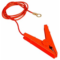 Cavetto allacciamento recinto elettrico 1m con morsetto