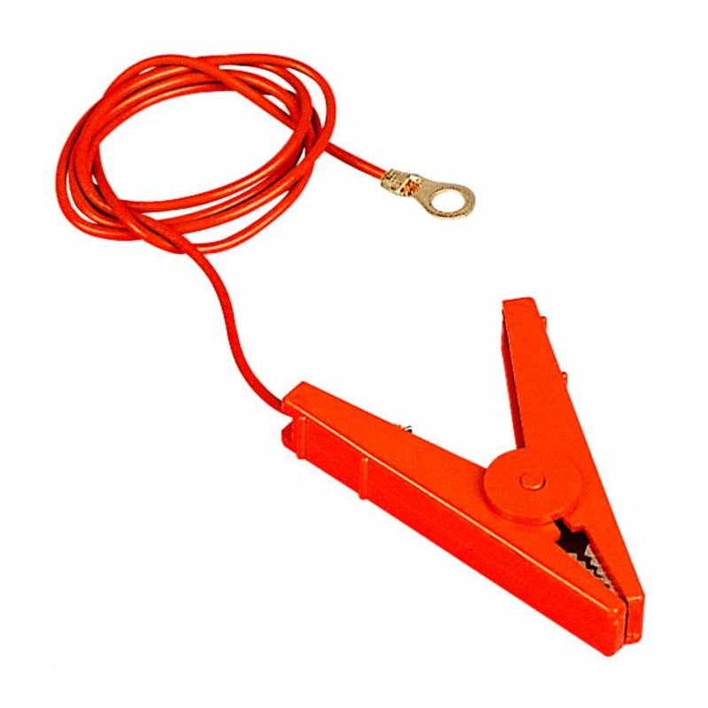 Cavetto allacciamento recinto elettrico 1m con morsetto