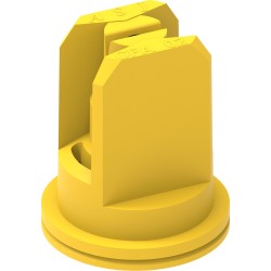 Ugello antideriva ad induzione d'aria giallo in plastica