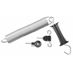 Kit per porta con maniglia e isolatori e molla