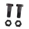 Bullone testa esagonale M14x40x1,5mm