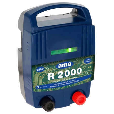 Elettrificatore per recinti Ama R2000 da 230V
