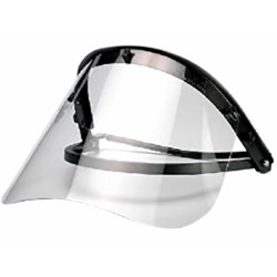 Visiera in policarbonato per casco