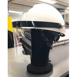 Visiera in policarbonato per casco