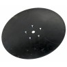 Disco frangizolle per aratro con Ã¸ 710mm spessore 6mm e foro centrale di 26mm