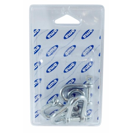 Grillo zincato Ã˜ 7mm - 5/16" blister da 5 pezzi