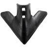 Vomere a lancia 2 fori 200x6mm adattabile a Siderman
