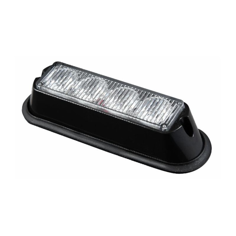 Luce di segnalazione arancio 4 LED 12/24V