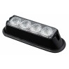 Luce di segnalazione arancio 4 LED 12/24V