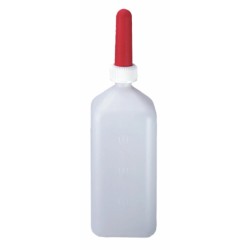 Biberon 2 lt con tettarella rossa