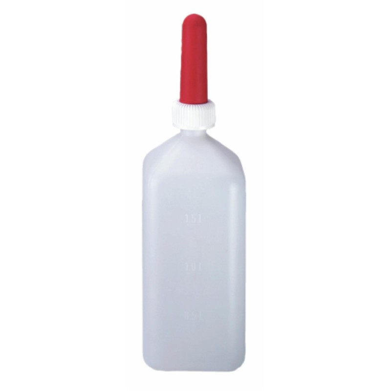 Biberon 2 lt con tettarella rossa