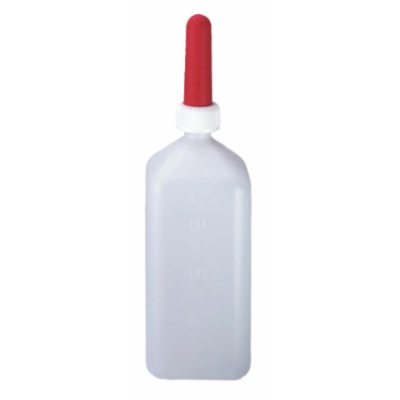 Biberon 2 lt con tettarella rossa