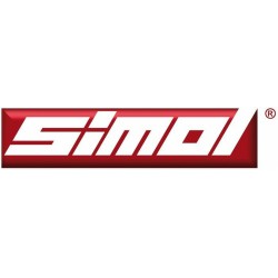 Servotimone con ruota d'appoggio a molla in ferro e ribaltamento semiautomatico Simol portata 800kg