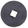 Flangia 145X12 foro quadro 31mm concava