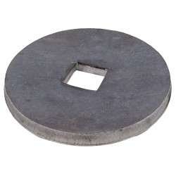 Flangia 145X12 foro quadro 31mm concava