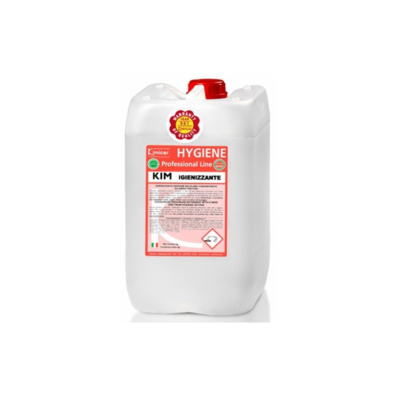 Detergente igienizzante inodore e incolore