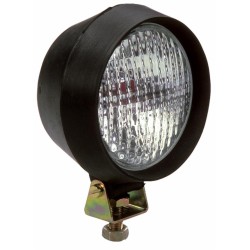 Faro da lavoro alogeno rotondo Ã˜ 124mm ad ampio raggio 55-70W senza lampadina