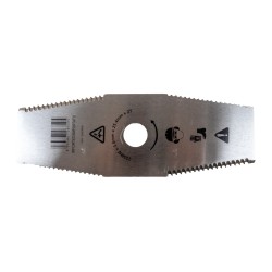Disco decespugliatore a 2 denti seghettati 255mm