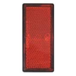 Catarifrangente adesivo rosso 105x48mm