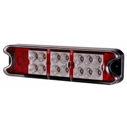 Fanale posteriore dx-sx a 18 LED 10-30V 191x49mm
