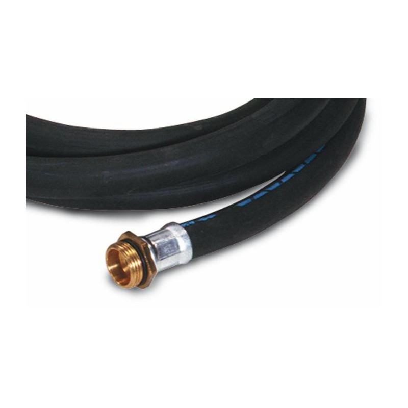 Tubo per gasolio 3/4" raccordato 1" lungo 4 mt