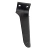 Dente sinistro erpice 100x300mm con foro 17mm  adattabile a Maschio
