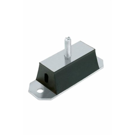 Supporto antivibrante rettangolare Ama 50x40 mm con perno M12