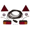 Kit fanali 12 V con cavo 5 poli