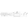 Fanale anteriore direzione posizione dx-sx 162x70mm