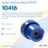 Ugello in ceramica Albuz ATR 80 azzurro 1,4