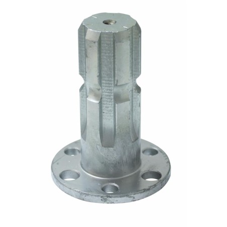 Albero scanalato per pompe con profilo 1â€3/8 Z6 e flangia Ã˜ 70mm
