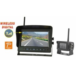 Kit wireless videoretro per trattori con monitor LCD TFT 7"