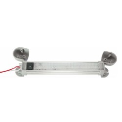 Plafoniera a LED 12-24V per cabina trattore 343x33mm direzionabile