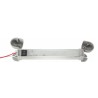 Plafoniera a LED 12-24V per cabina trattore 343x33mm direzionabile