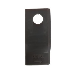 Coltello sinistro piegato 106x48x4mm adattabile a Fella 122329