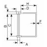 Spinotto quadro Ã¸16x141mm
