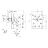 Pompa ad ingranaggi gruppo 3 da 25cc destra "modello standard" tipo plessey c54