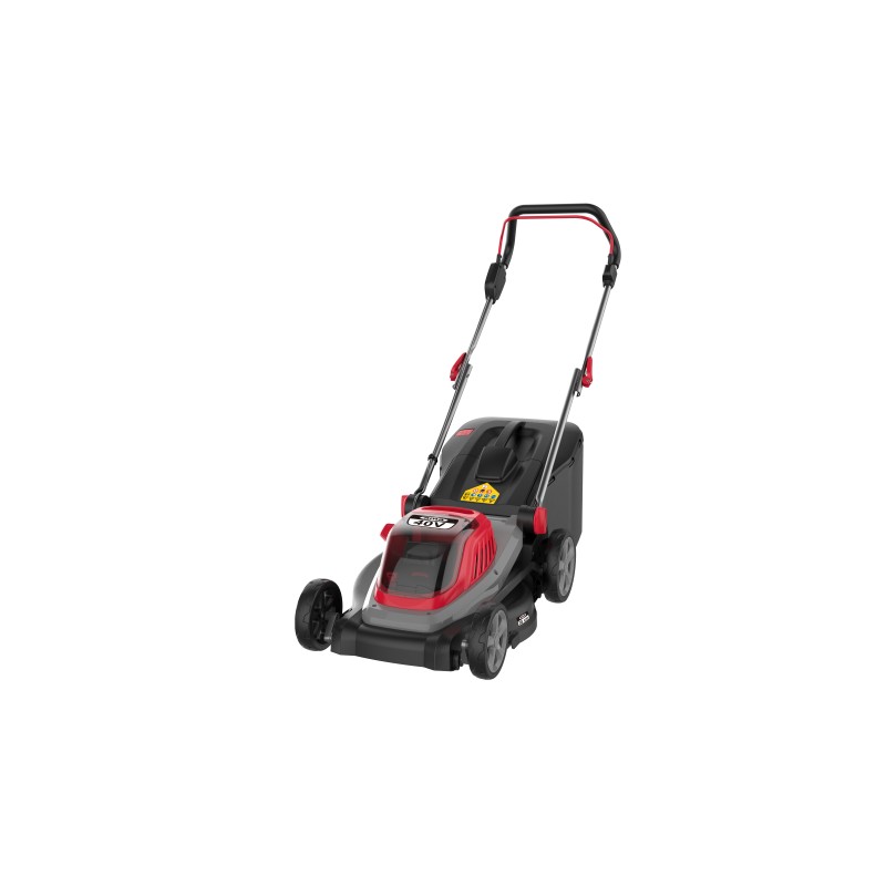Rasaerba a spinta Ama Freemow 40V regolabile in 5 posizioni ampiezza di taglio 38cm